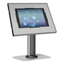 Vogels PTS 2010 Universal Tablock tablet holderen monteret på en justerbar stander med tablet.