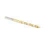 Ironside spiralbor DIN 338 HSS-E TiN Step, 5,5 mm, set fra den modsatte side med skaftet til venstre.