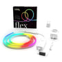 Twinkly Flex rgb lightstrip, indbygget diffuser, 2 meter starter kit, Color (RGB), hvid strip, Bluetooth/WiFi
