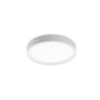 SG Armaturen Disc 290 LED armatur med slank, hvid pulverlakeret aluminiumskant og opal akryl diffuser.