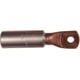 Elpress AL/CU-kabelsko AKK300-12 af aluminium med kobberlaske til 300mm² Al-leder, M12 boltdiameter og 22mm indvendig diameter.