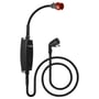 Elteco mobil lader 11kW med 5 meter kabel, 5P-stik og lysindikatorer. Sort plastkabinet viser brand logo og beskyttelsesfunktioner.