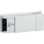 Schneider Electric afgangsstik med sikringsholder 16A, KBC16DCF40, lukket enhed med tydelige monteringsinstruktioner.