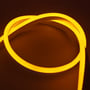 Neon Flex LED strip, gul 8x16 - 8W/meter, Vandtæt (IP67), 230V - pr. meter