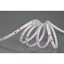 Lumenlight Blast230 High Q LED strip på 5 meter, 1,5W, 2700K, vist rullet sammen med synlige LED'er og printplade på grå baggrund.