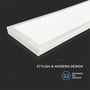 V-TAC 120x30 LED panel med stilfuldt og moderne design, der kan monteres forsænket eller udenpå.
