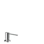 Hansgrohe HG A41 sæbedispenser i krom, designet til montering i bordplade eller hanehul.
