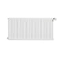 Frontbillede af Stelrad Hygiene radiator H400 T30 L3000 i hvid, isoleret på hvid baggrund og klar til installation.