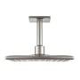 Grohe Rainshower SmartActive hovedbruser i børstet stål med 310x310mm kvadratisk hoved og loftmontering.