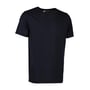 ID Identity Lyocell T-shirt i navyblå, størrelse XS, vist forfra på en hvid baggrund.