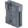 Schneider Electric TM3 modulet med 8 relæudgange og fjederklemmer, vist fra siden med tydelig mærkning.