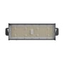 SpectrumLED lineært high bay-armatur på 75 W set lige forfra med den lange række af LED-linser.