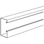 Stiliseret tegning af Wibe Ladders Kanaldel WGX-S U170Ax65, 3,0m, hvid RAL9010/60, der viser sektionens profil.