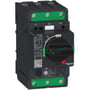 Schneider Electric TeSys GV4P motorværn 50A set fra siden, fremviser dets kompakte DIN-skinne design og EverLink-terminaler.