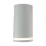 SpectrumLED Chloe Mini Ring loftspot set forfra med den smalle ring nederst oplyst i varmt, hvidt lys.