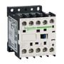 Schneider Electric hjælperelæ, serie K, model CA3KN 31MD, 220V DC, med 3NO og 1NC kontakter og skrueterminaler.