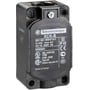 Schneider Electric endestopkrop med M-gevind, model XCK-S, med 1 slutte og 1 bryde kontakt. Fremstillet i Frankrig.