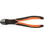 Bahco Ergo Heavy Duty bidetang på 180 mm med orange og sorte to-komponent håndtag og blanke skær.