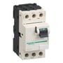 Schneider Electric TeSys GV2 kortslutningsudløser GV2LE06 med 1,6A indstillingsområde, fremstillet i hvid og sort plast.