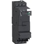 Schneider Electric TeSys Model U grundmodul LUB320, et kompakt 32A 3P motorstarter modul i mørkegrå plast, monteret vertikalt.