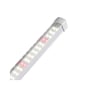 LEDlife Max-Grow 2.0 vækstarmatur tændt med hvide LED'er og enkelte røde lysdioder synlige.
