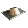 MetalbestoS Multi50, taginddækning med flexplade til taghældning fra 33 til 45˚, til 6" (Ø150/250 mm) skorsten, grå – Kierulff