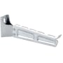 El-forzinket konsol 50i-300 FZS, 300 mm bred, set fra siden med monteringshul og aflange slidser.