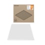 Osram Ledvance Panel Flex 600 LED-panel i hvid med 4860 lumen og 30W, vist med emballage og selve panelet.