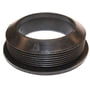 Purus gumminippel med dimensionerne 105/75 mm, fremstillet af sort EPDM-gummi, vist på hvid baggrund.