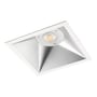 SG Armaturen Rax Soft Square 200 loftlampe i hvid med satinreflektor og indbygget LED.