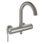 Grohe Atrio 1-grebs kar- og brusearmatur, Supersteel