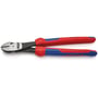 Knipex kraft-skævbider på 250 mm med to-komponent håndtag i rød og blå, ideel til hårdeste belastning.