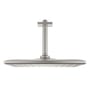Grohe Rainshower Mono hovedbruser, 310x310mm, med lofthold i børstet stål med en enkelt stråle og SpeedClean teknologi.