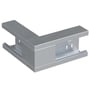 Wibe WGX-S YH udvendigt hjørne til kabelbakker i galvaniseret stål med dimensionerne 120x65 mm.