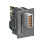ABB TA5142-RS485W seriel-port options-modul med tydeligt mærkede RS485-tilslutninger og fem fjederklemmer.