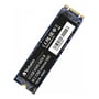 Verbatim Vi560 S3 M.2 SSD med 512 GB set skråt, med blå printplade, sort mærkat og guldkontakter.