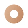 Grohe roset med blank WarmSunset finish, Ø70x1,5mm, vist centreret på hvid baggrund.