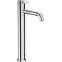 Hansgrohe AXOR etgrebsbatteri med 180 mm tud og siventil i blank krom finish, monteret på hvid baggrund.