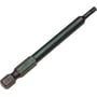 Overbliksbillede af Tecos Torx bits, model T25 med 90mm længde, fremhæver den enlige bit på neutral baggrund.