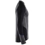 Blåkläder WARM termoundertrøje i grå og sort set fra siden, hvor den sorte ærmefarve ses tydeligt; str. 4XL.