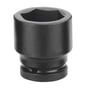 Irimo slagtop 3/4" i sort metal med en størrelse på 55 mm, vist på en hvid baggrund.
