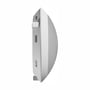 SpectrumLED E27 loftlampe set fra siden, hvor den lave profil og det buede lampeglas ses.