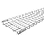 Legrand gitterbakke FC 54/450-HR i zinkaluminium med 54mm højde, 450mm bredde og 3m længde.