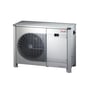 Danfoss OptymaT Plus kondenseringsenhed OP-MPXM034MLP00E med scrollteknologi, i et hvidt metalhus med frontmonteret ventilatorgrill og Danfoss logo.