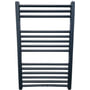 Prorad håndklædetørrer, 50 cm x 115,4 cm, sort (blank)