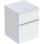 Geberit iCon sideskab, 2 skuffer, 45 cm x 60 cm, hvid (blank)