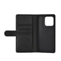 Motorola Edge 60 PU-pung foldet ud med tre kortlommer og indvendig holder til telefonen.