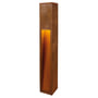 SLV Rusty Slot 80 bedlampe, E27, IP44, rust brun