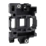 Schneider Electric LX1D6 spole til TeSys D kontaktorer, fremstillet af sort plast med synlige terminaler og monteringshuller.