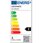 Energimærke for Ledvance OSRAM LED Base Special Pin G9-pære, vist med energiklasse F.